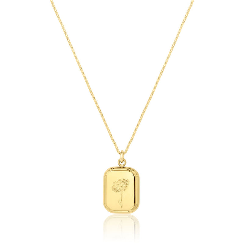 Audrey Birth Flower Necklace